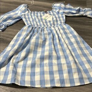 Skies are blue dress